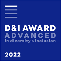 D＆I AWARD ADVANCED in diversity ＆ inclusion 2022 LOGO