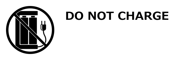 DO NOT CHARGE